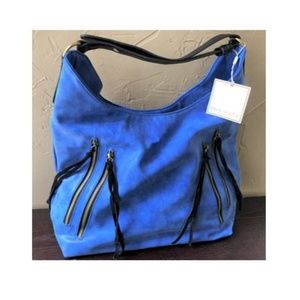 NWT - Shiraleah Brooks Hobo, Blue/Black